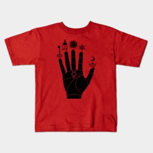 Hand of the Mysteries Kids T-Shirt